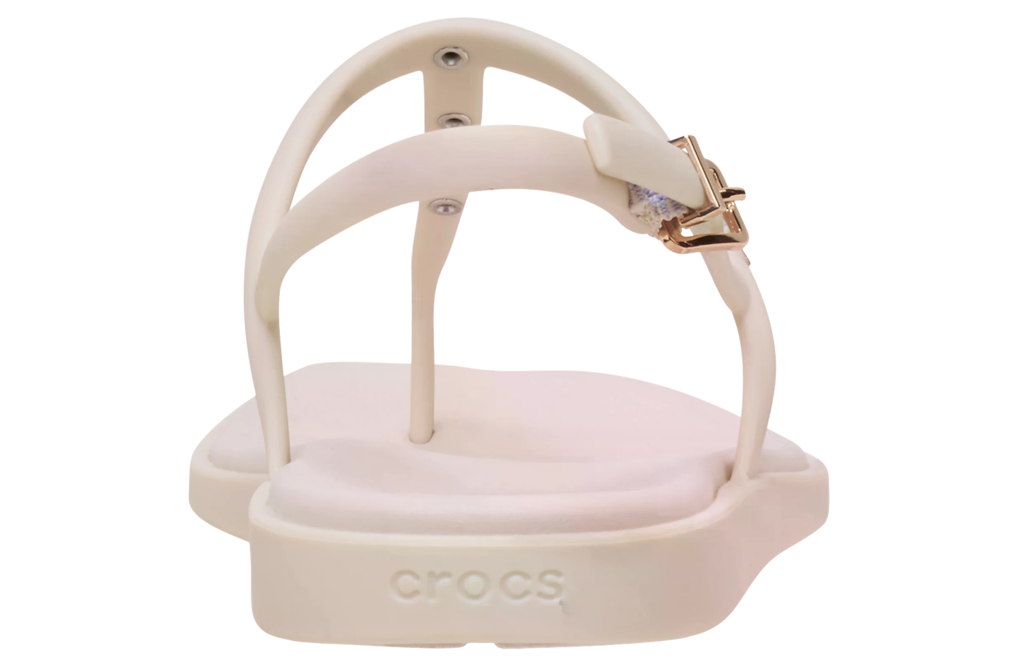 Crocs Miami Studded Thong Flip WMNS Almond Tint