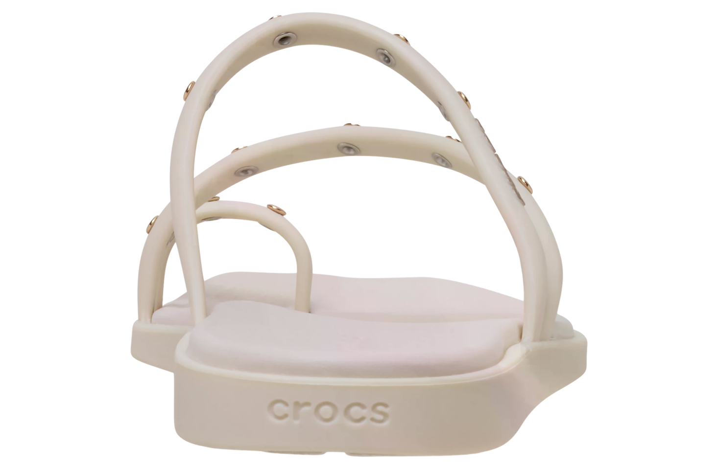 Crocs Miami Studded Toe Loop Sandal WMNS Almond Tint