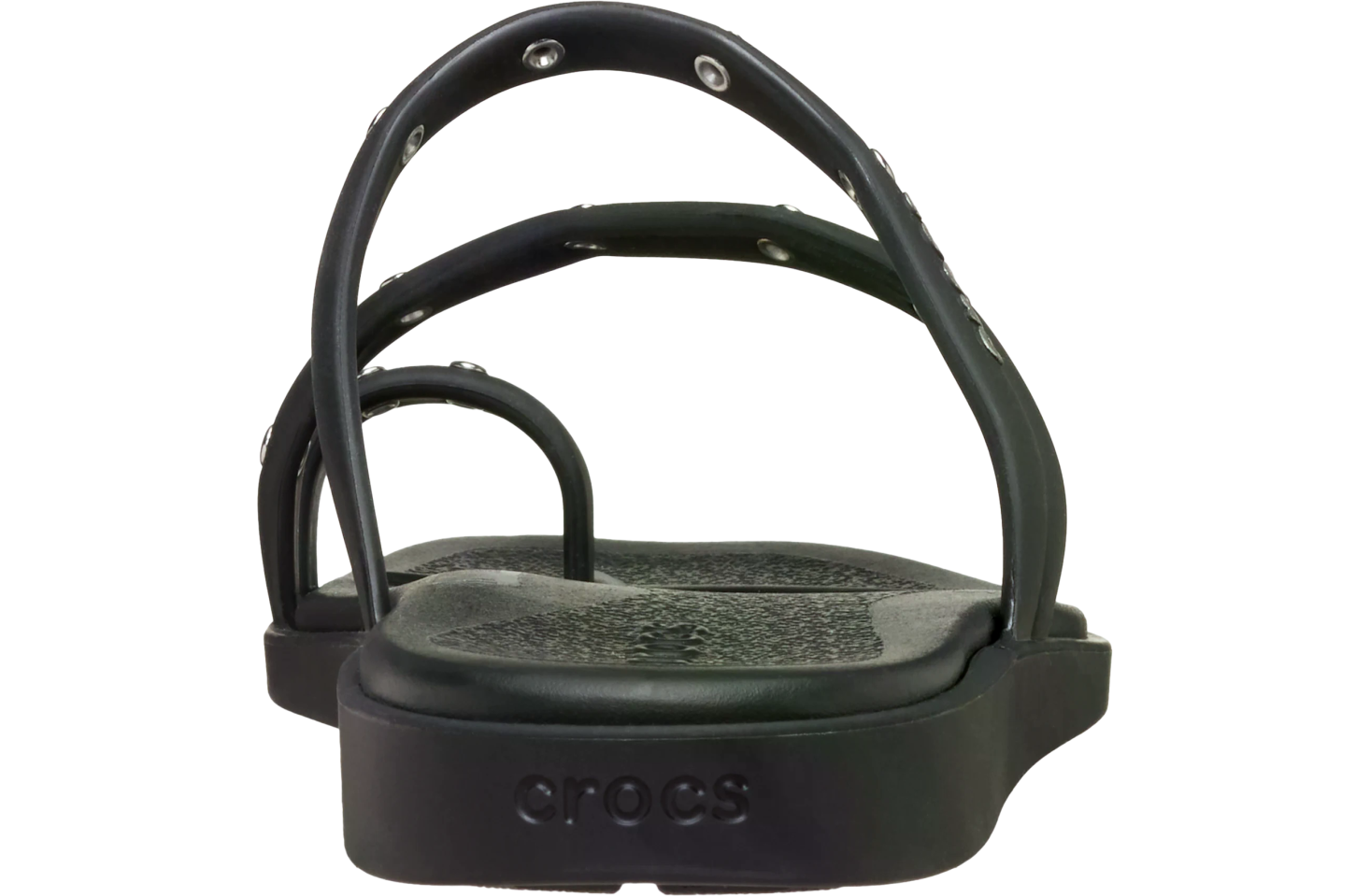 Crocs Miami Studded Toe Loop Sandal WMNS Black