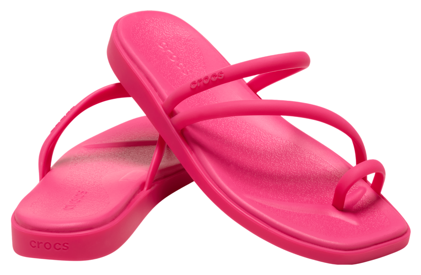 Crocs Miami Toe Loop Sandal WMNS Dragon Fruit