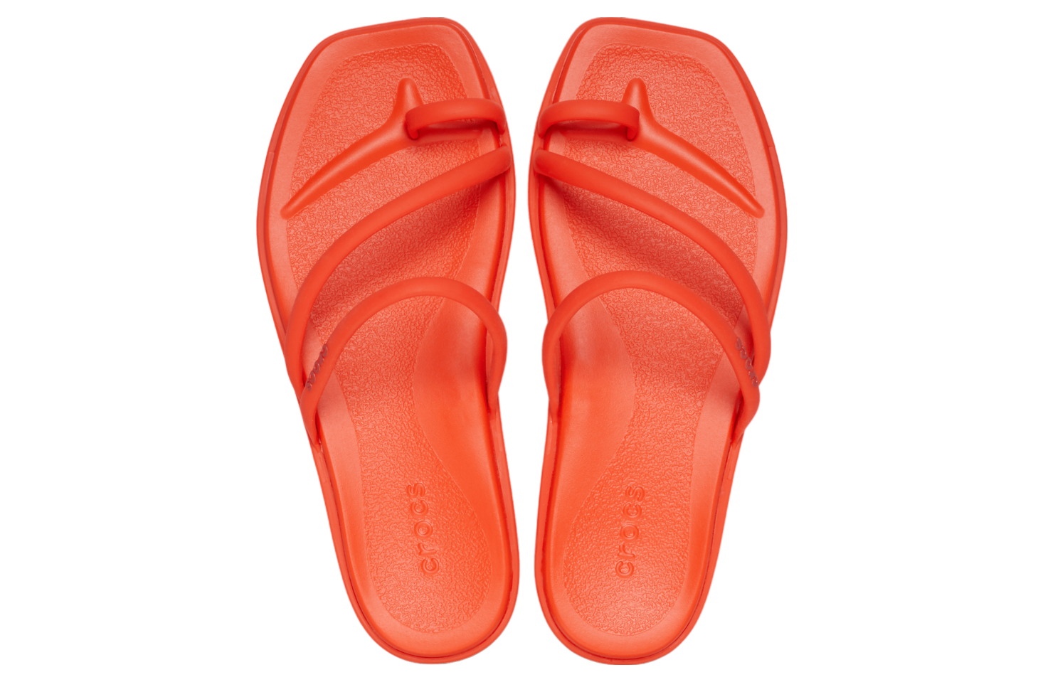 Crocs Miami Toe Loop Sandal WMNS Lava