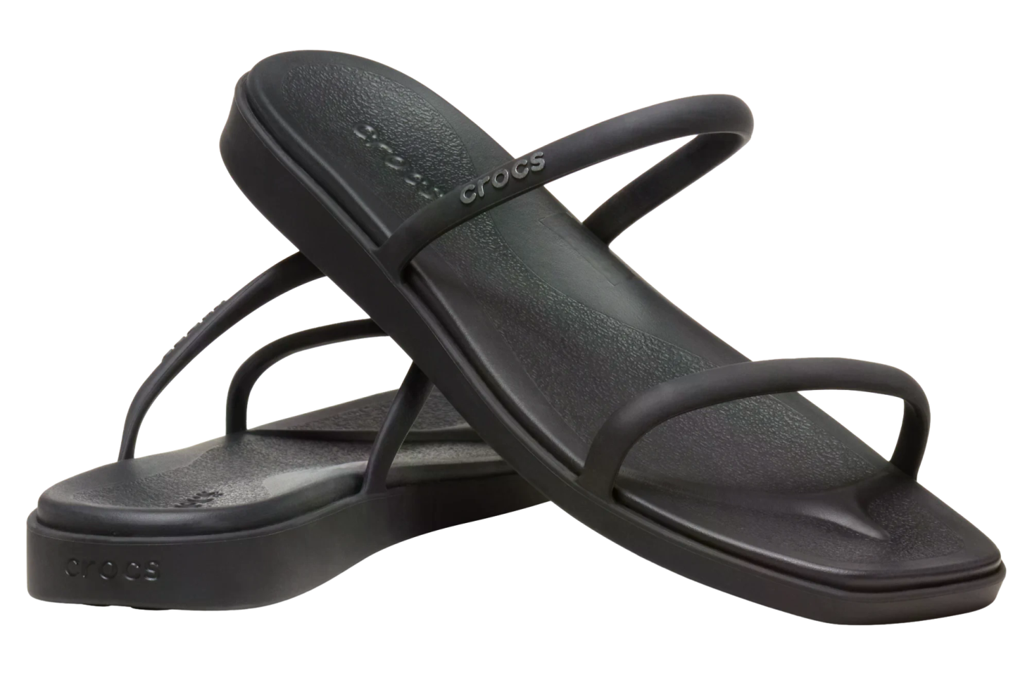 Crocs Miami Two Strap Sandal WMNS Black