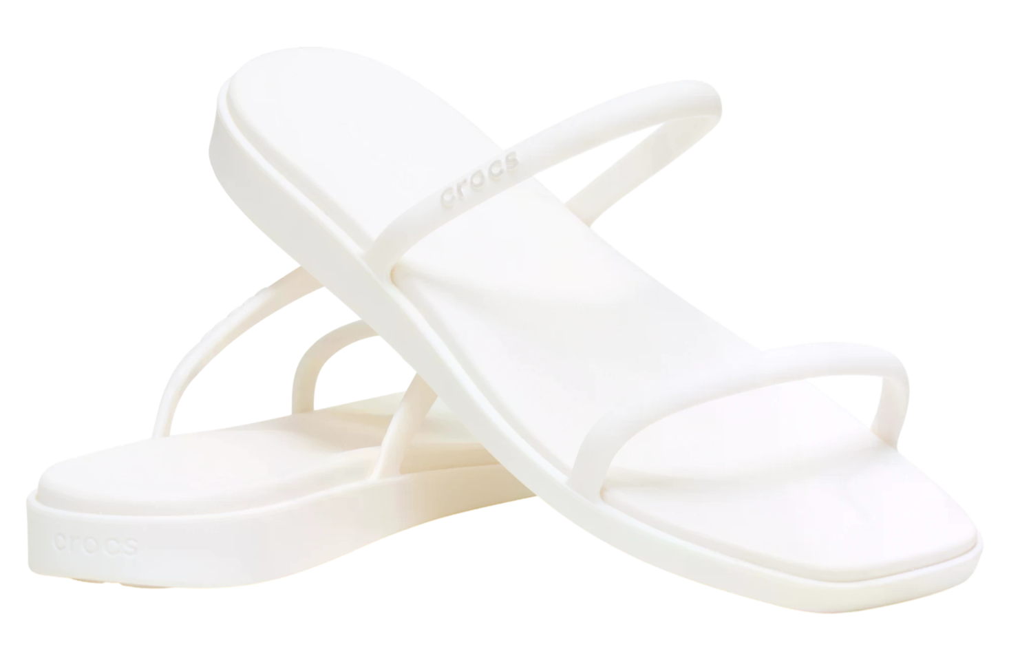 Crocs Miami Two Strap Sandal WMNS Chalk