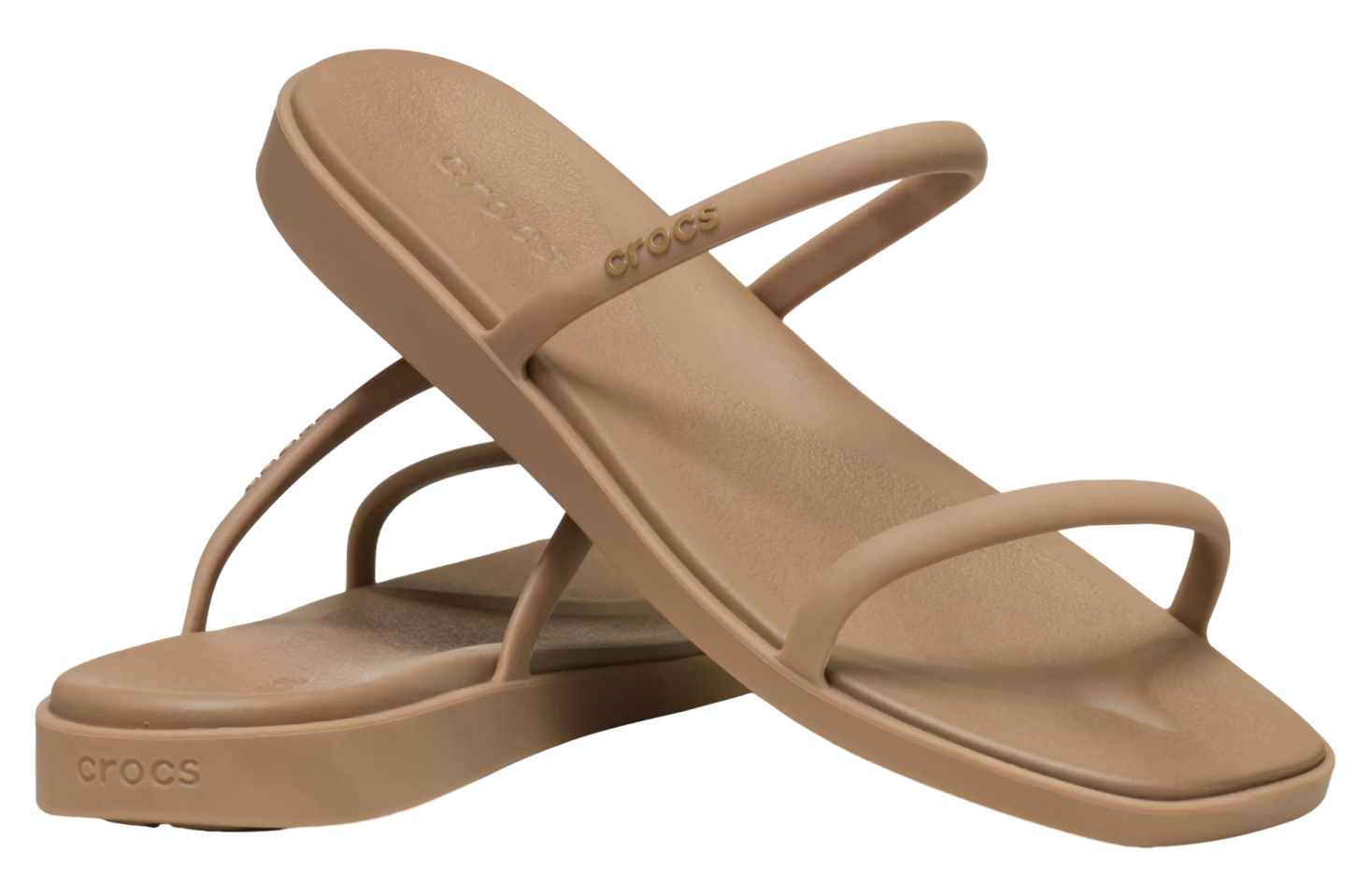 Crocs Miami Two Strap Sandal WMNS Milk Chocolate
