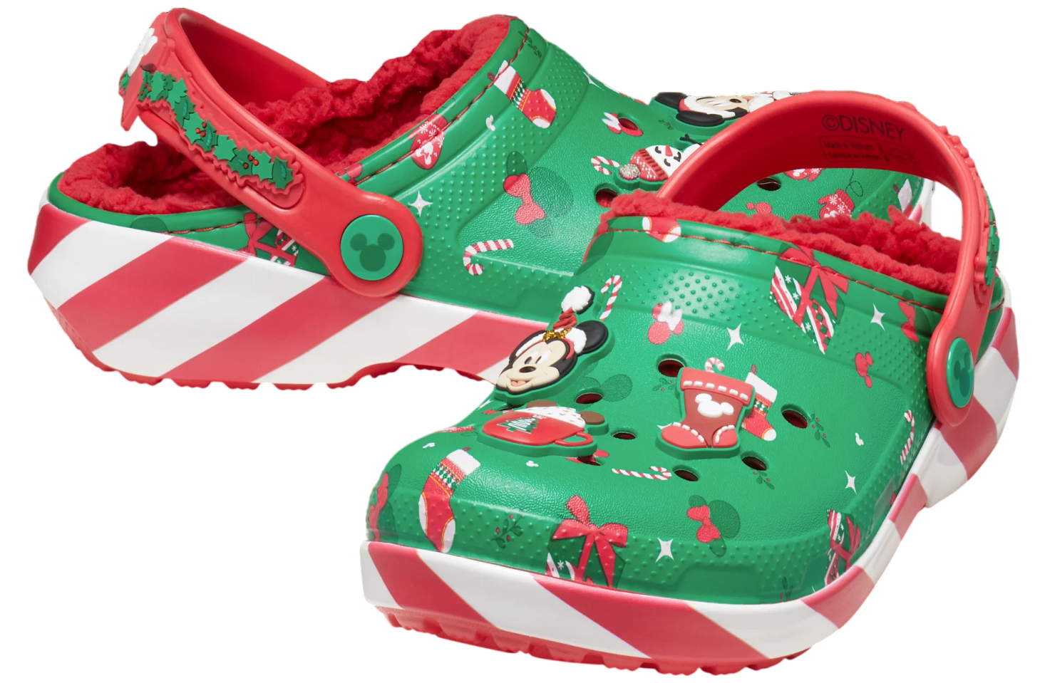 Crocs Mickey Holiday Lined Classic Clog GS Multi