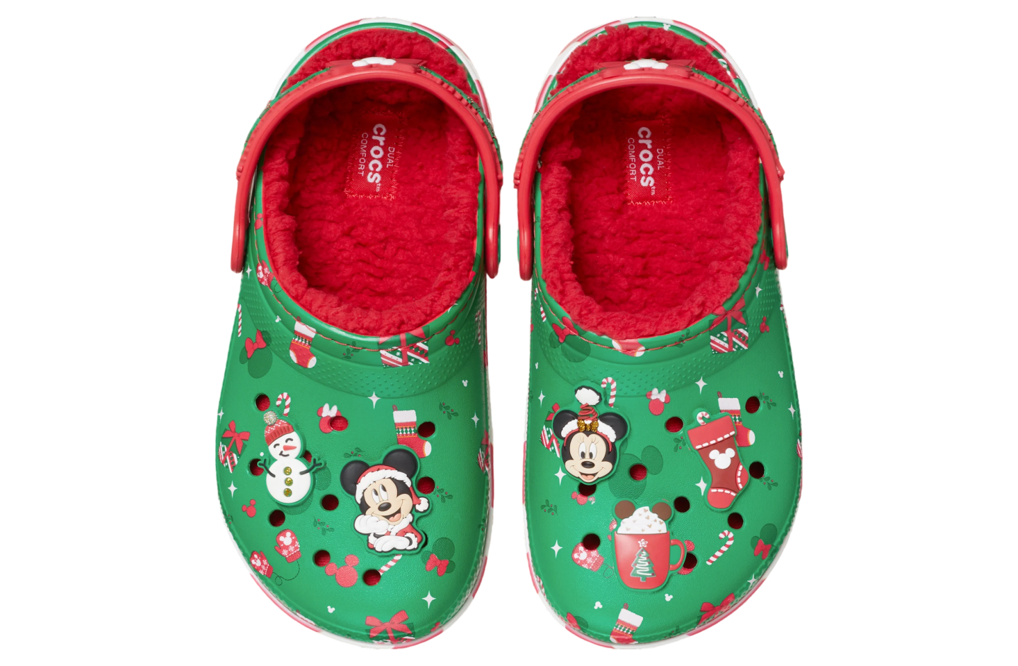 Crocs Mickey Holiday Lined Classic Clog GS Multi