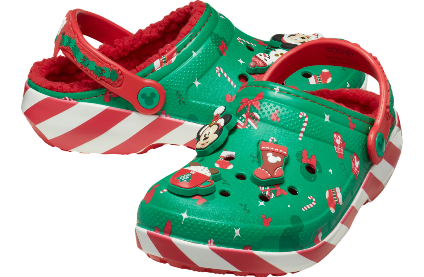 Crocs Mickey Holiday Lined Classic Clog Multi