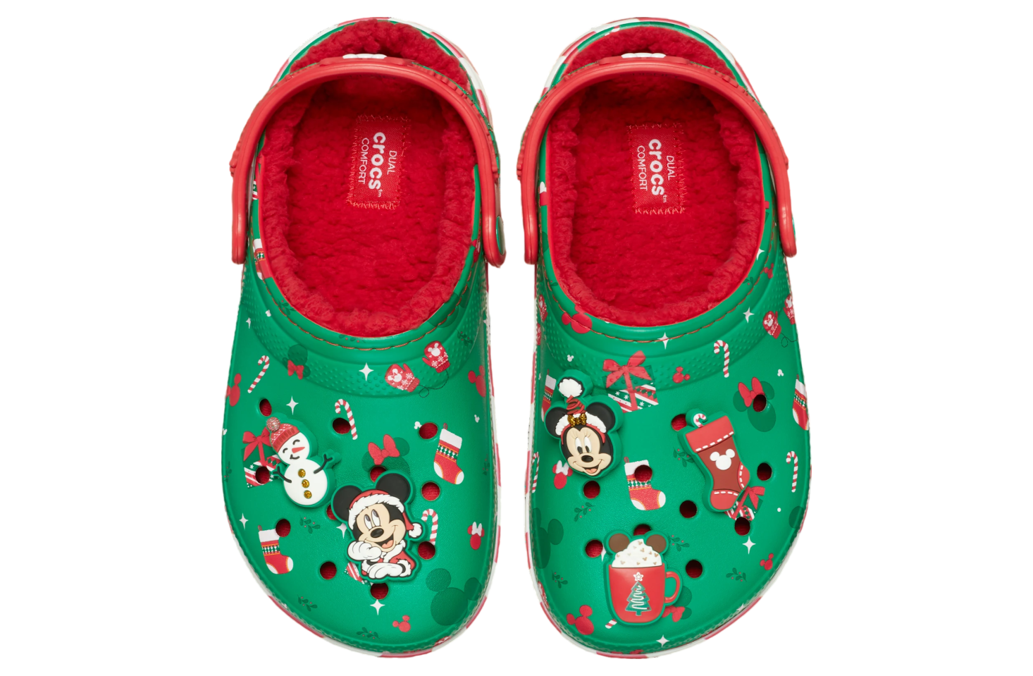 Crocs Mickey Holiday Lined Classic Clog Multi