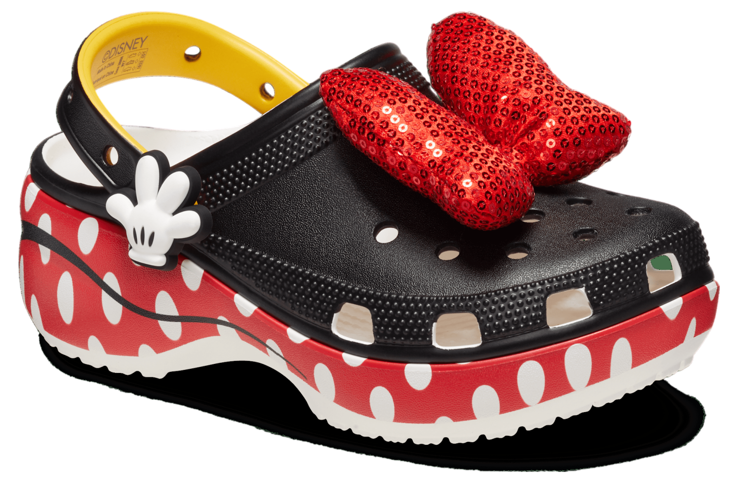 Crocs Minnie Mouse Classic Platform Clog WMNS White