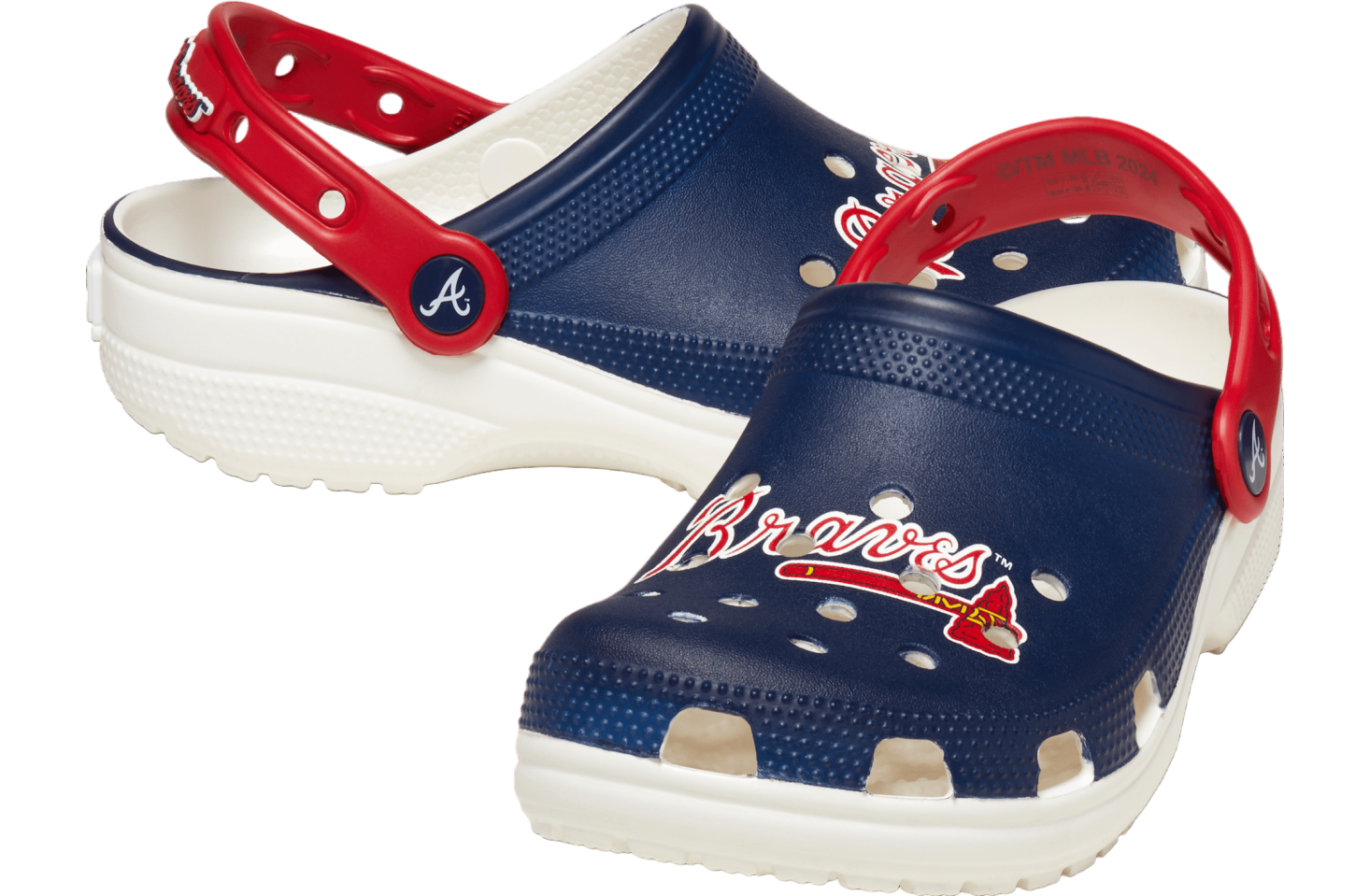 Crocs Mlb Atlanta Braves Classic Clog White