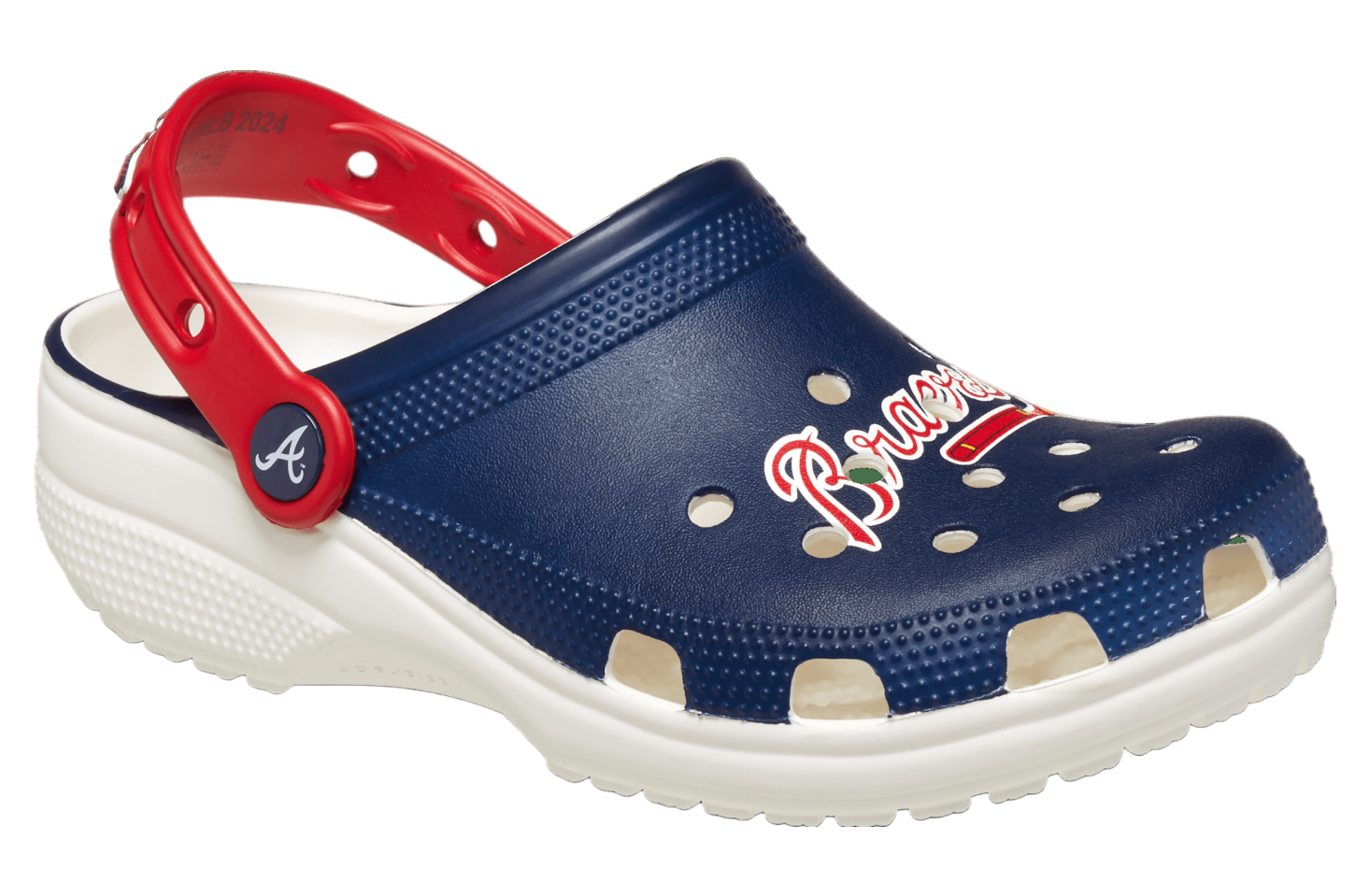 Crocs Mlb Atlanta Braves Classic Clog White