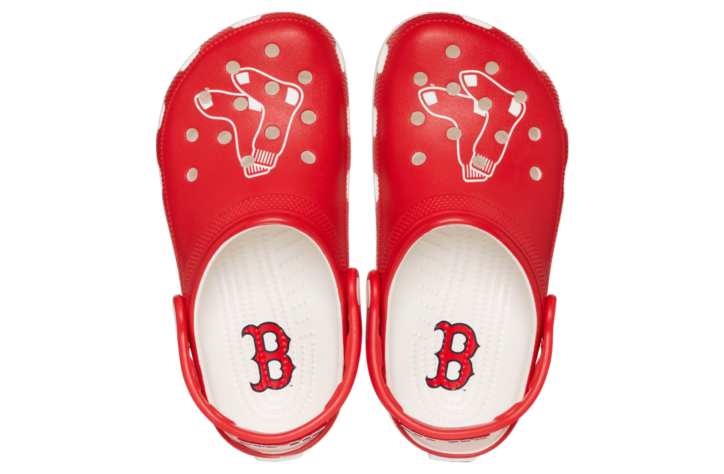 Crocs Mlb Boston Red Sox Classic Clog White