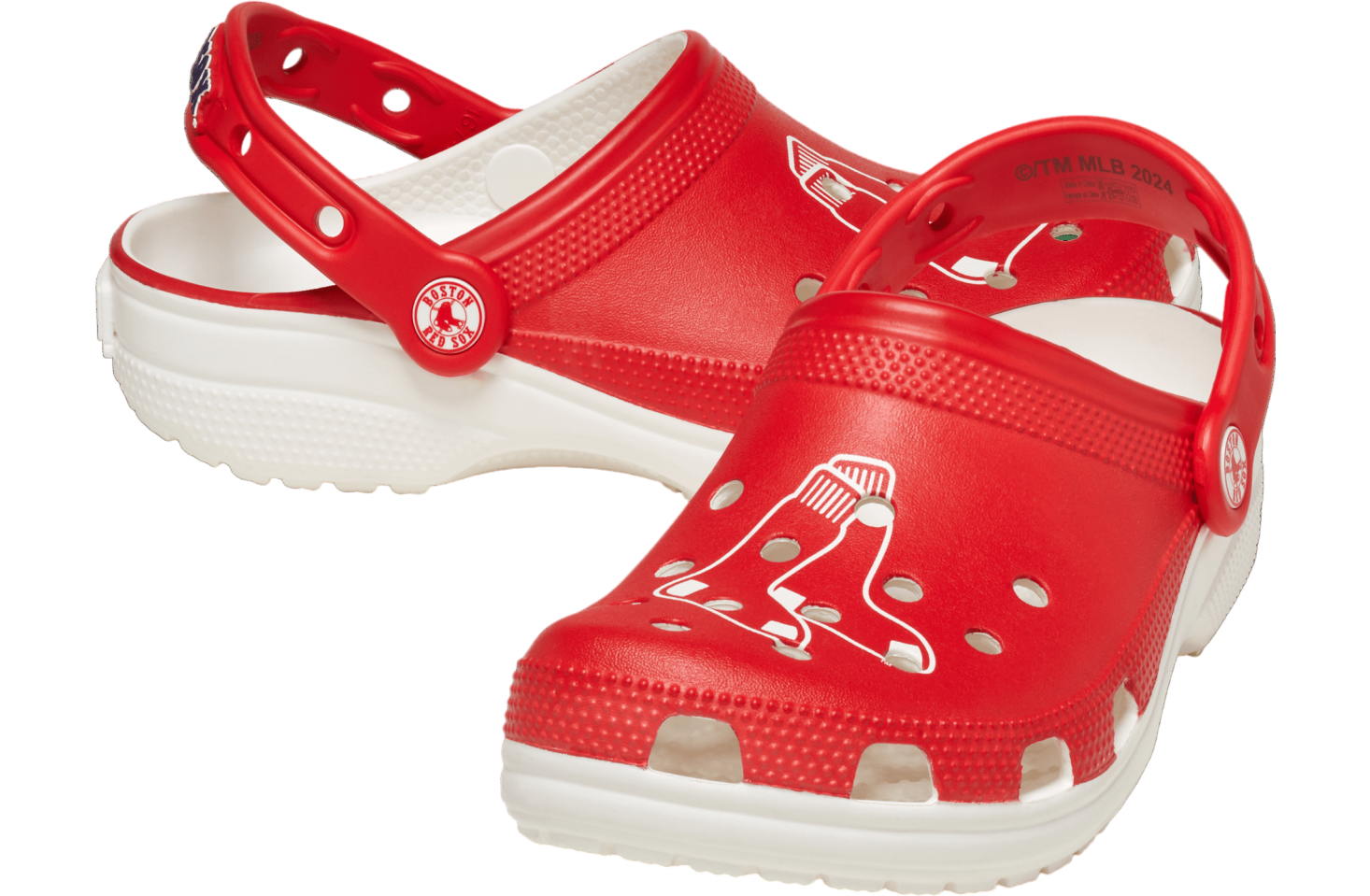 Crocs Mlb Boston Red Sox Classic Clog White