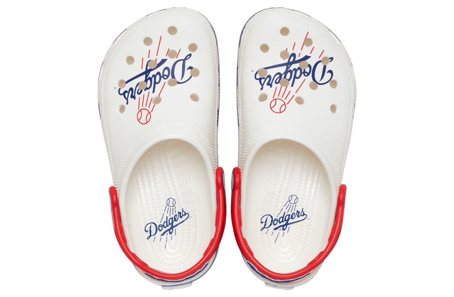 Crocs Mlb Los Angeles Dodgers Classic Clog White