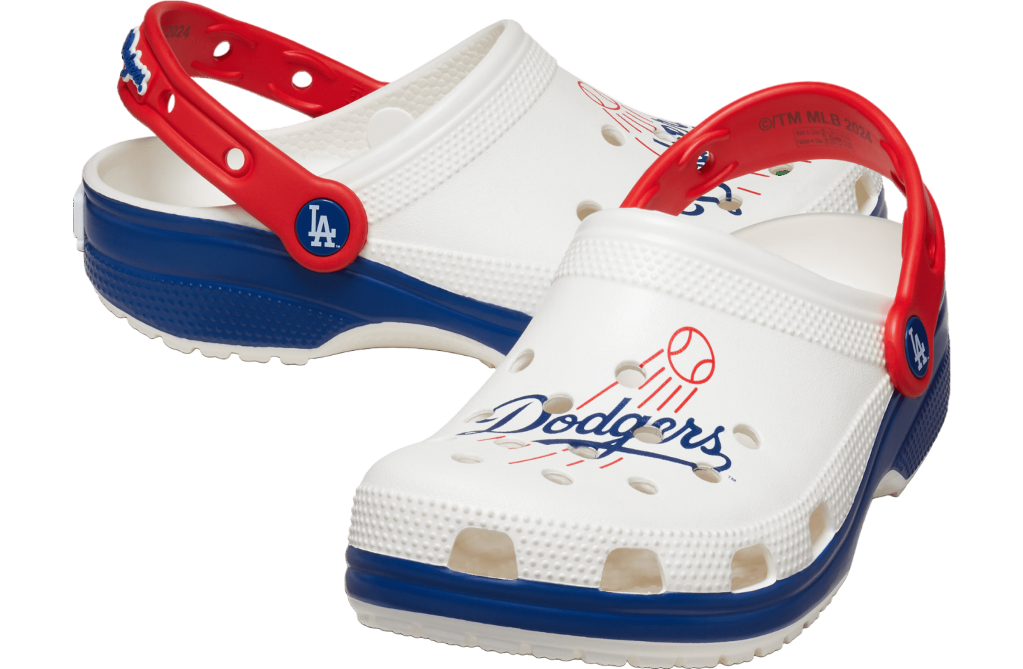 Crocs Mlb Los Angeles Dodgers Classic Clog White