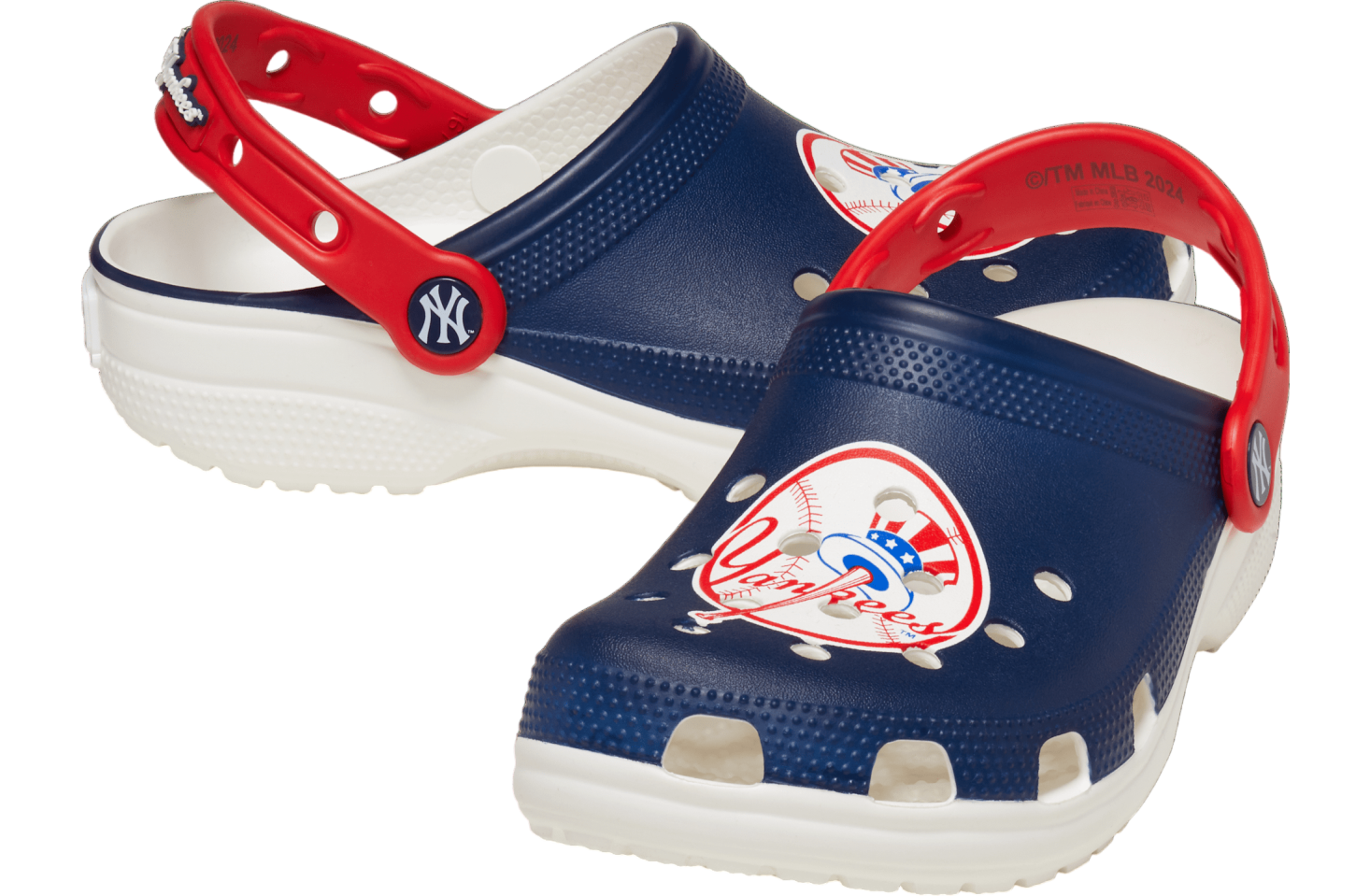 Crocs Mlb New York Yankees Classic Clog White