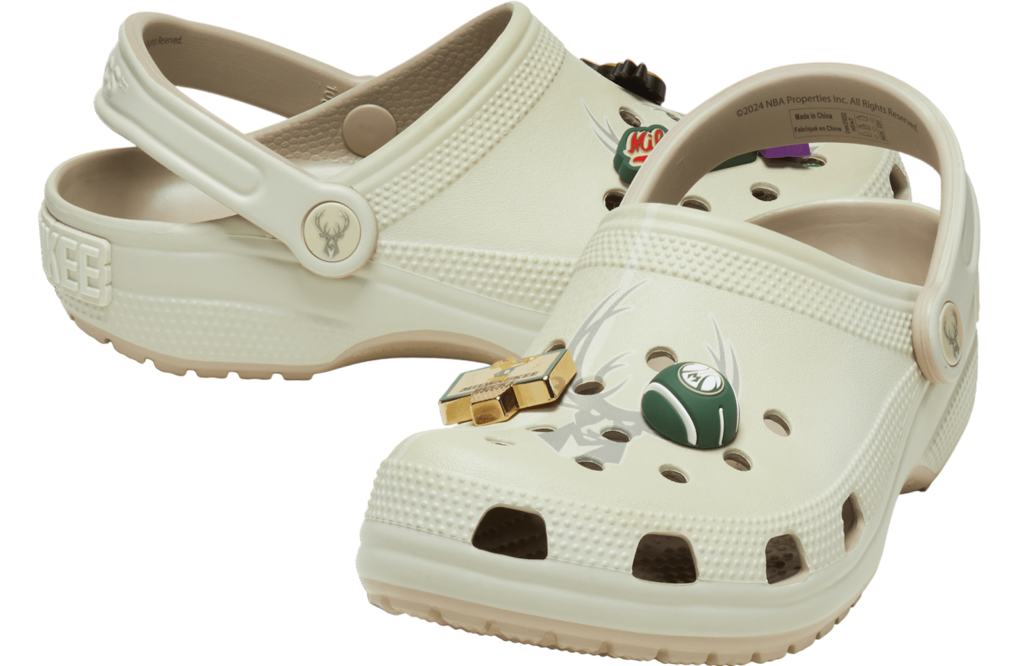 Crocs Nba Bucks Elevated Classic Clog Multi