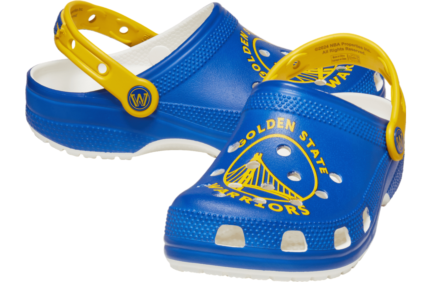 Crocs Nba Golden State Warriors Classic Clog White