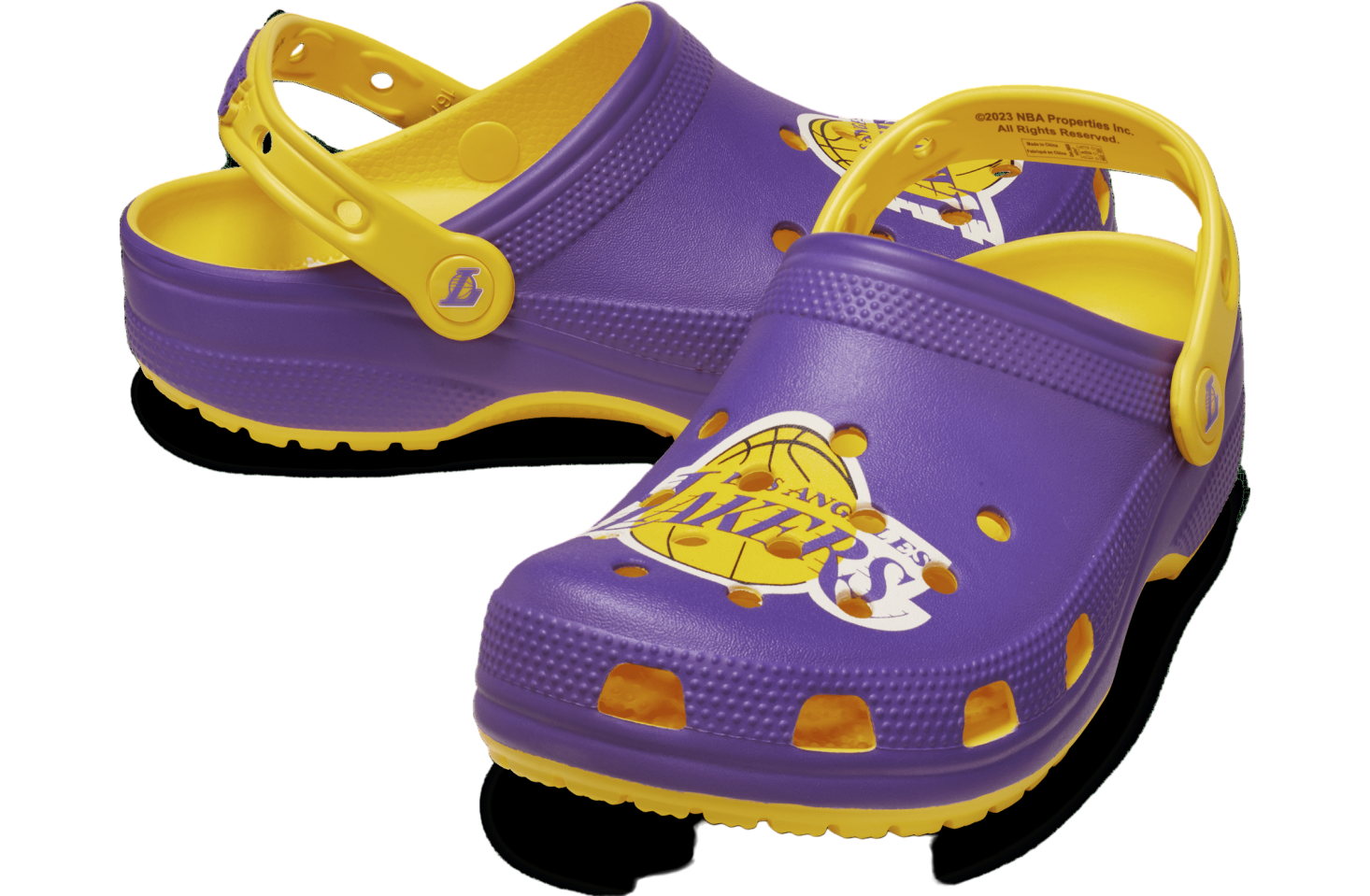 Crocs Nba Los Angeles Lakers Classic Clog Sunflower