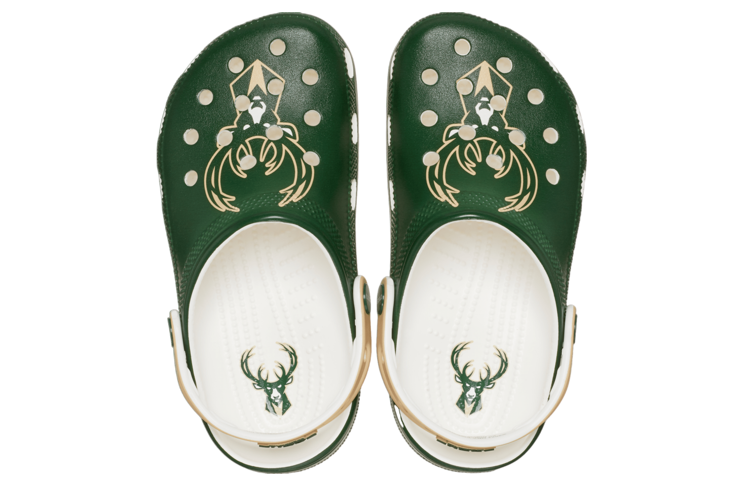 Crocs Nba Milwaukee Bucks Classic Clog White