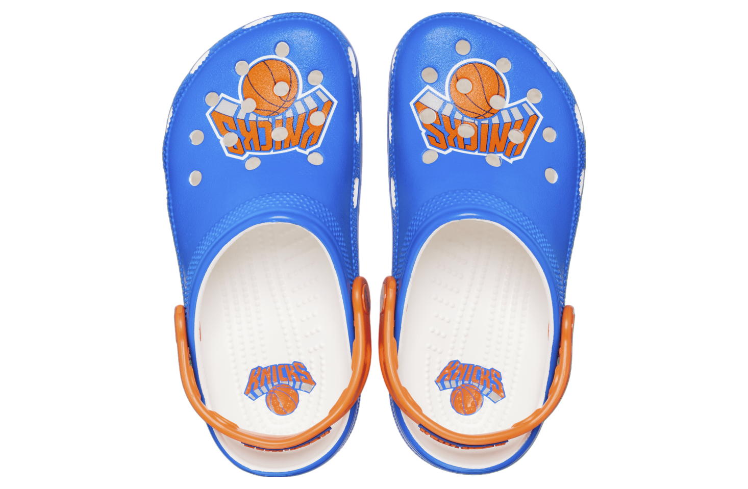 Crocs Nba New York Knicks Classic Clog White