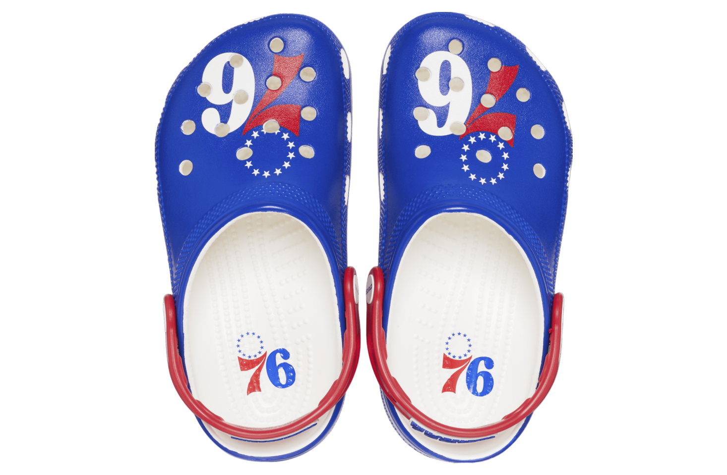 Crocs Nba Philadelphia 76ers Classic Clog White