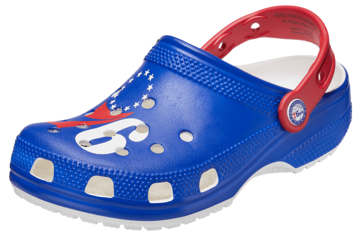 Crocs Nba Philadelphia 76ers Classic Clog White