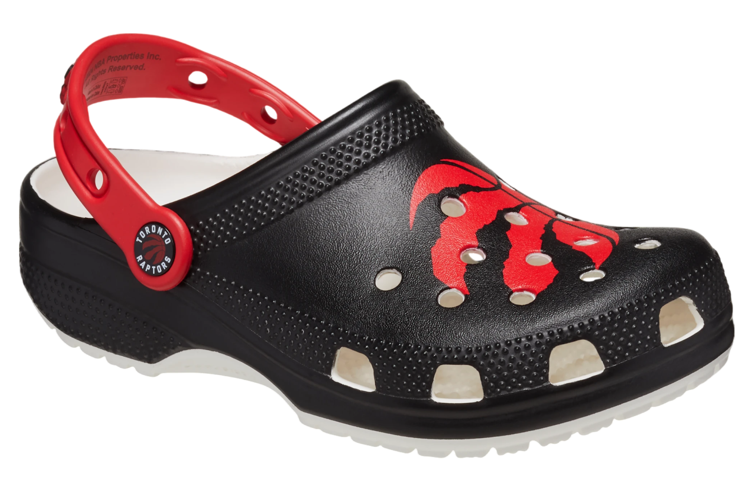 Crocs Nba Toronto Raptors Classic Clog White