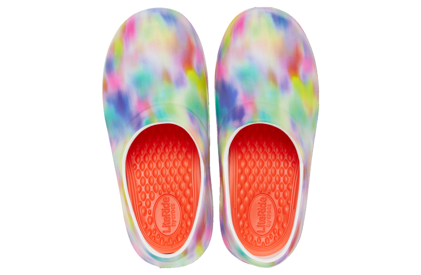 Crocs Neria Pro II Literide Slip Resistant Graphic Clog WMNS Multi