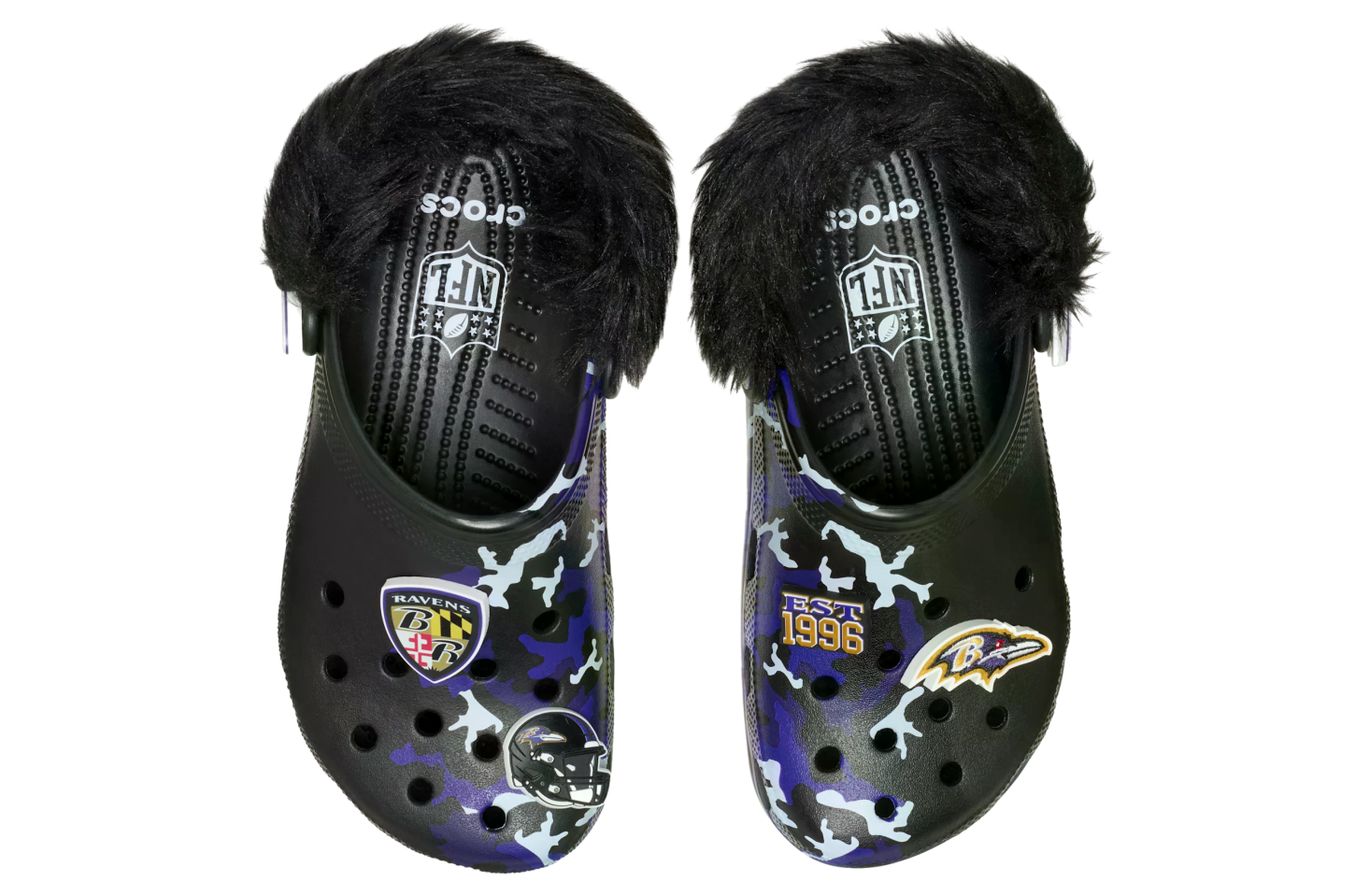 Crocs Nfl Baltimore Ravens Classic Clog Multi