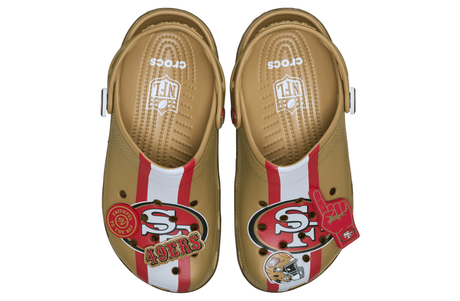 Crocs Nfl San Francisco 49ers Classic Clog Multi