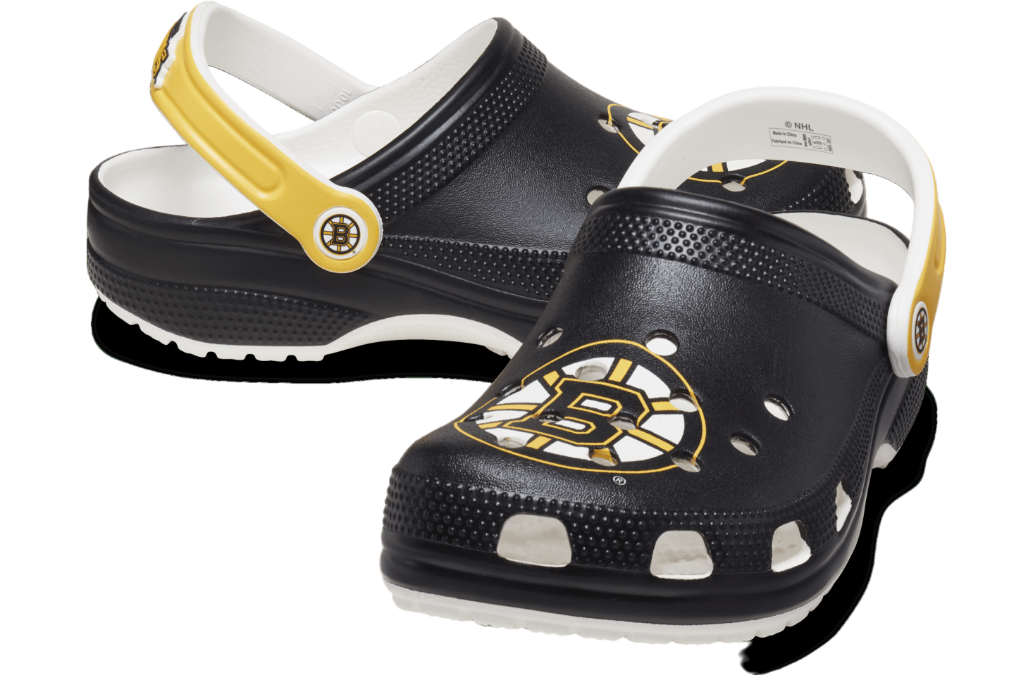 Crocs Nhl Boston Bruins Classic Clog White