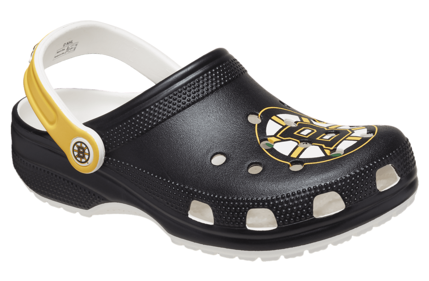 Crocs Nhl Boston Bruins Classic Clog White