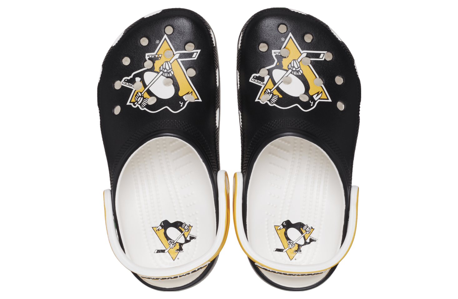 Crocs Nhl Pittsburgh Penguins Classic Clog White