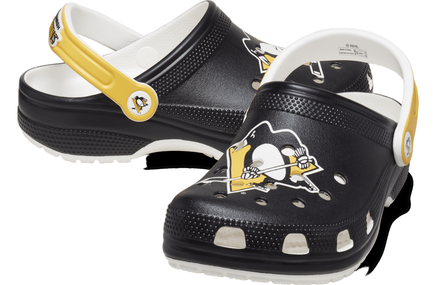 Crocs Nhl Pittsburgh Penguins Classic Clog White