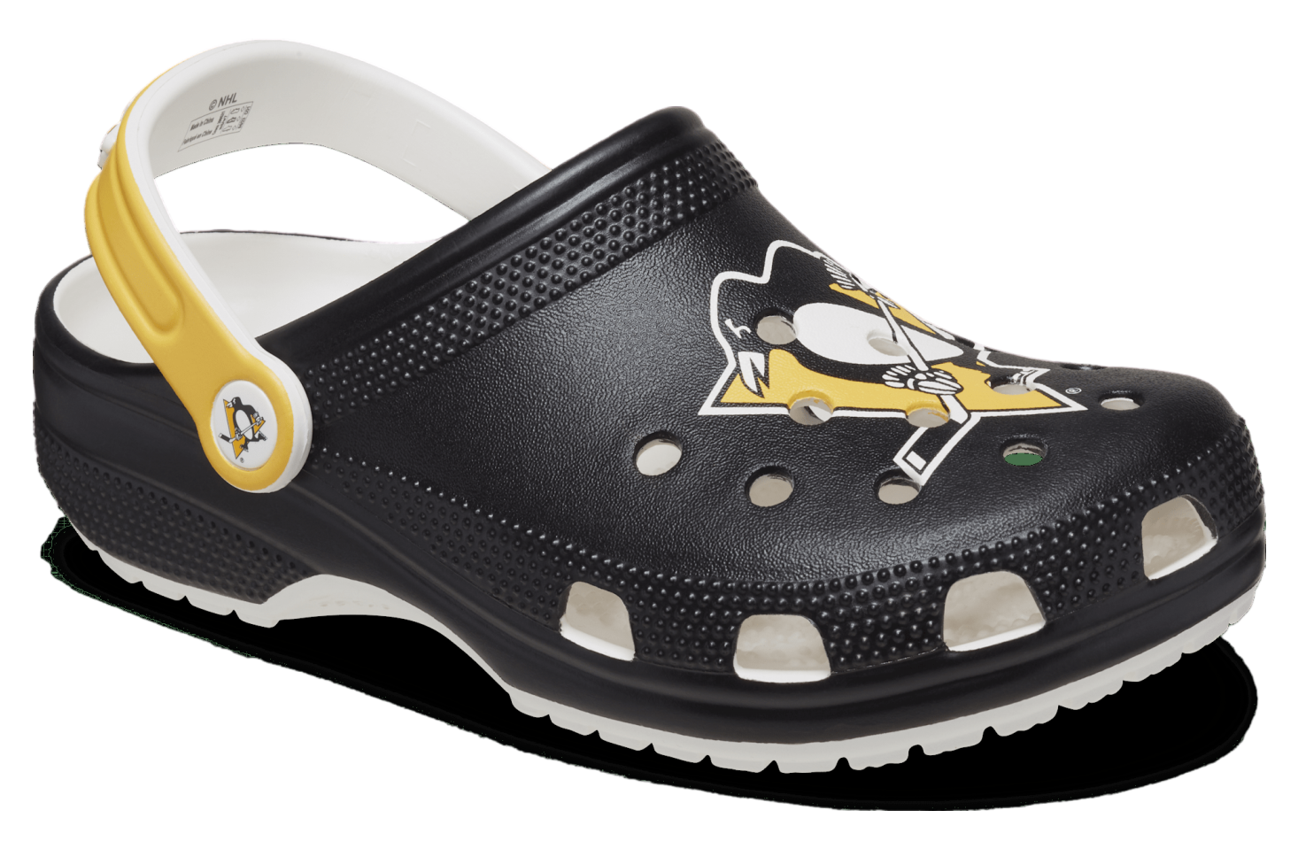 Crocs Nhl Pittsburgh Penguins Classic Clog White