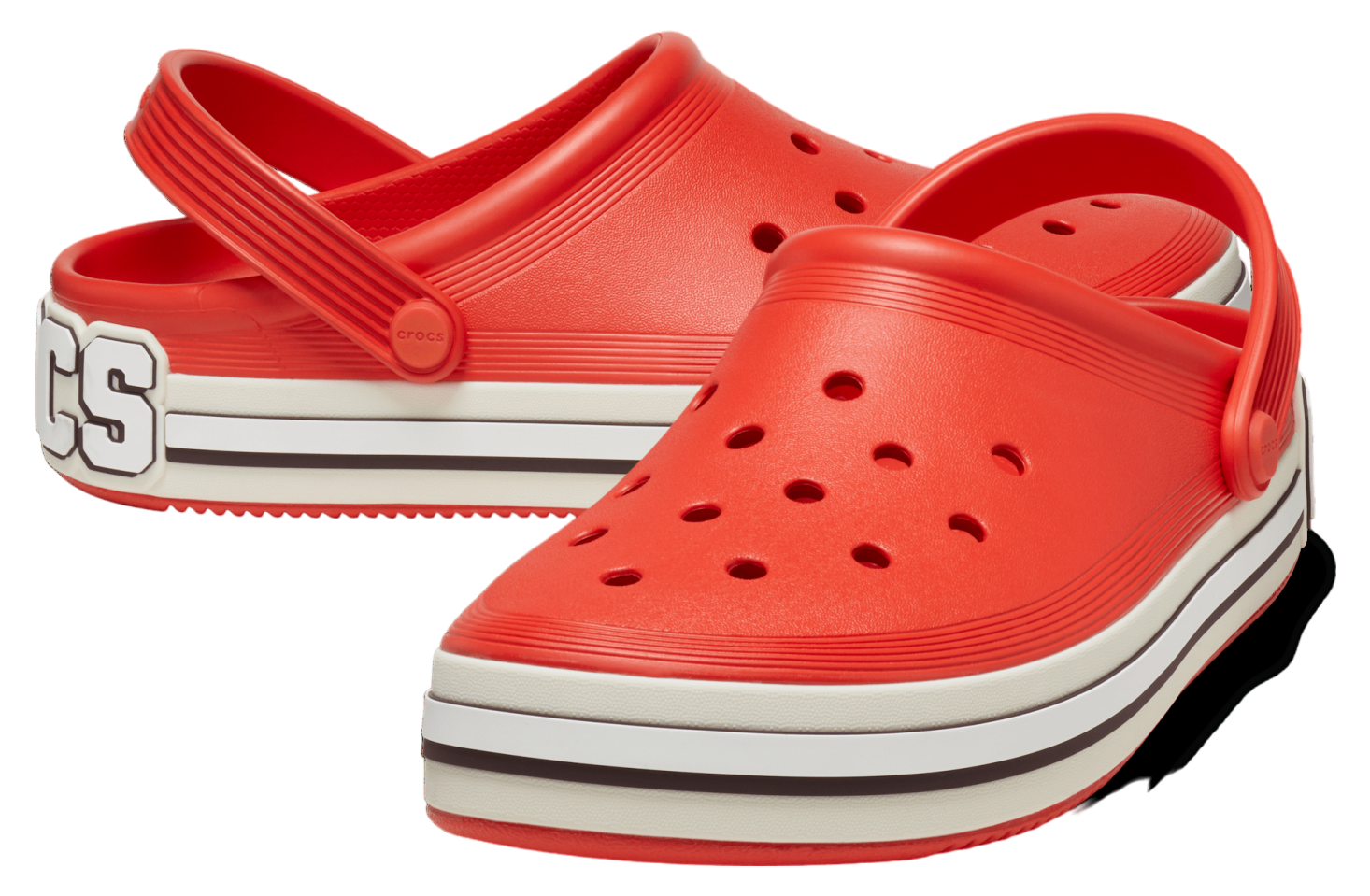 Crocs Off Court Logo Clog Tomato