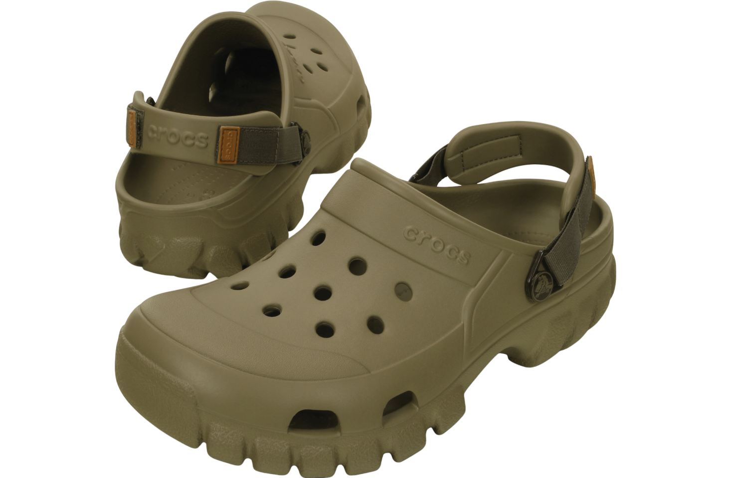 Crocs Offroad Sport Clog Khaki / Walnut