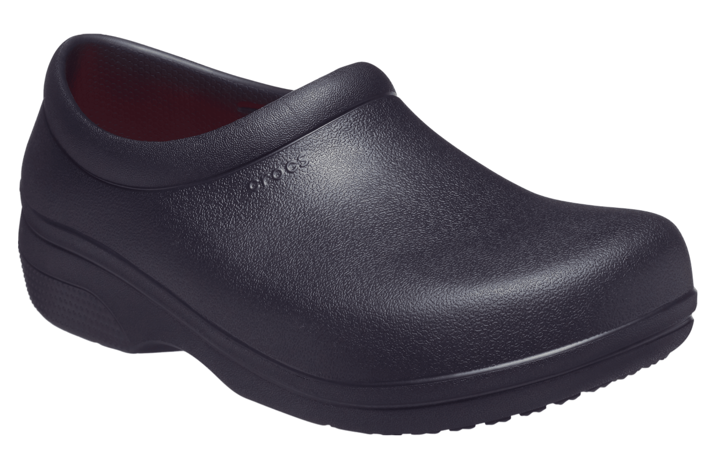 Crocs On The Clock Literide Slip Resistant Work Slip-on Black