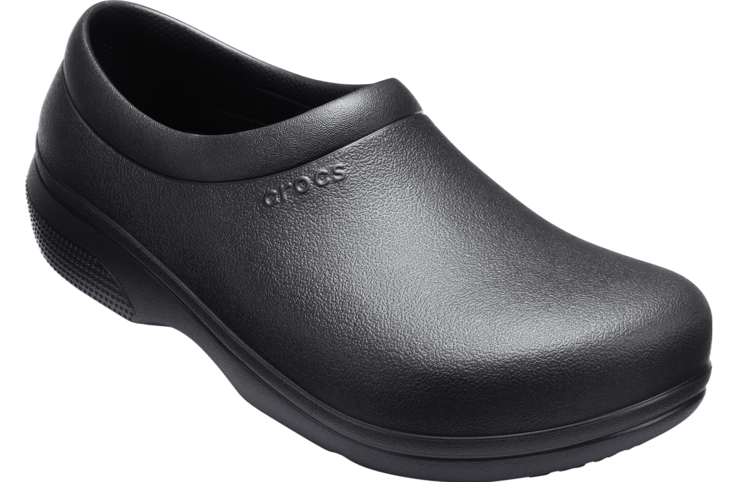 Crocs On The Clock Slip Resistant Work Slip-on Black