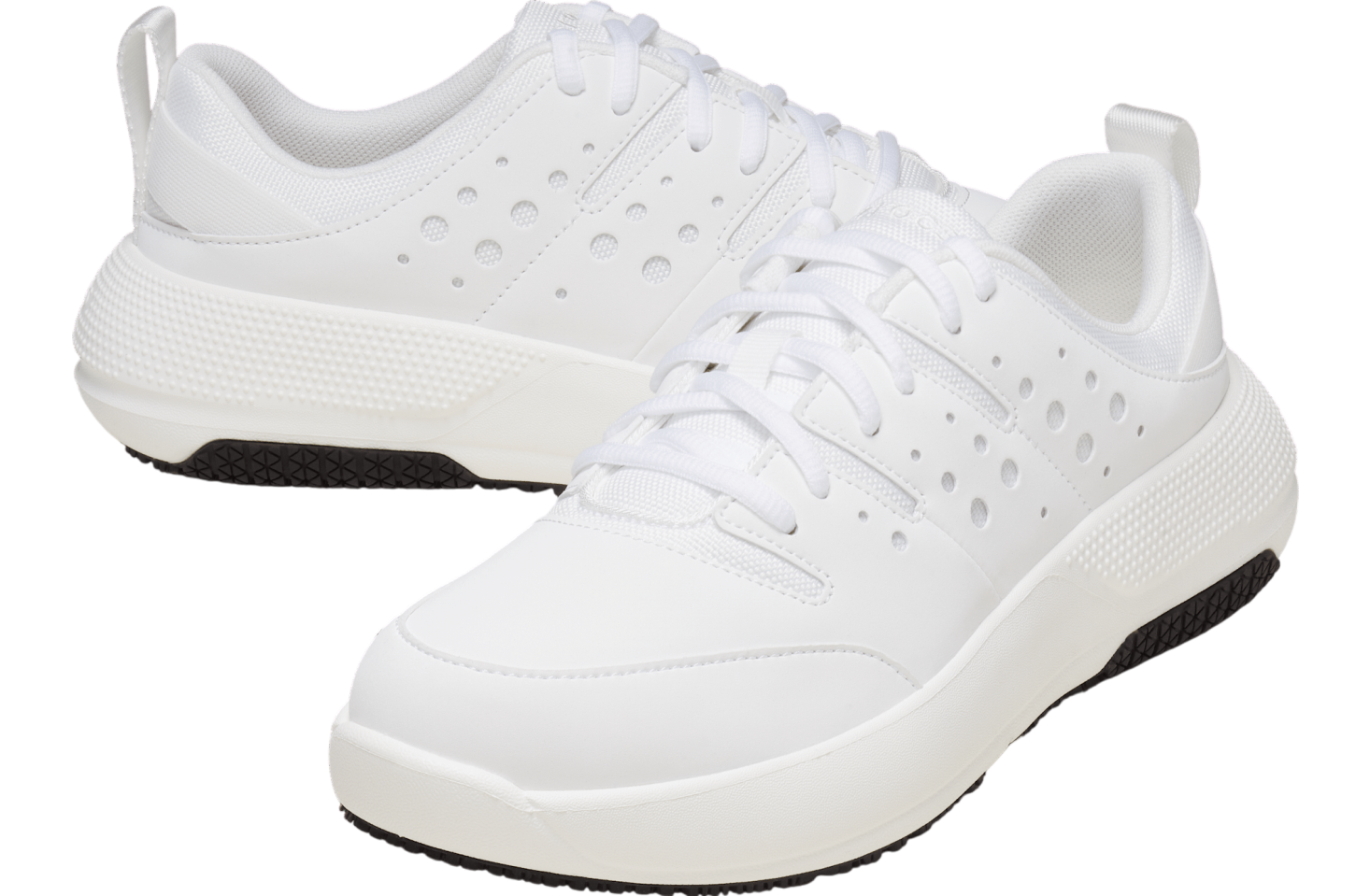 Crocs On The Clock Slip Resistant Work White