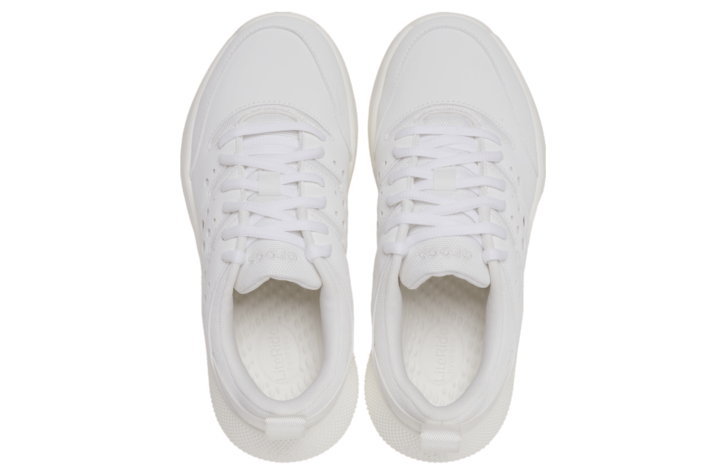 Crocs On The Clock Slip Resistant Work WMNS White