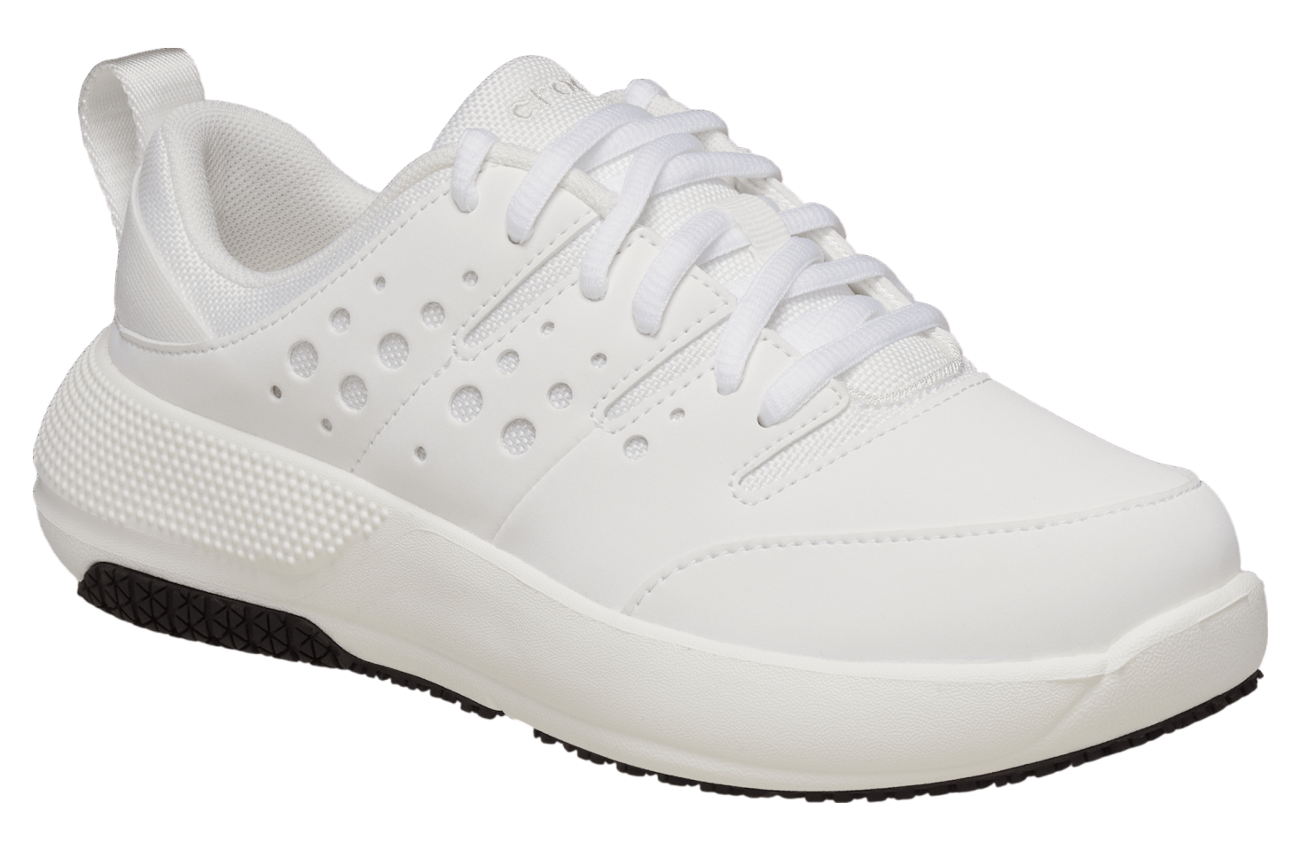 Crocs On The Clock Slip Resistant Work WMNS White