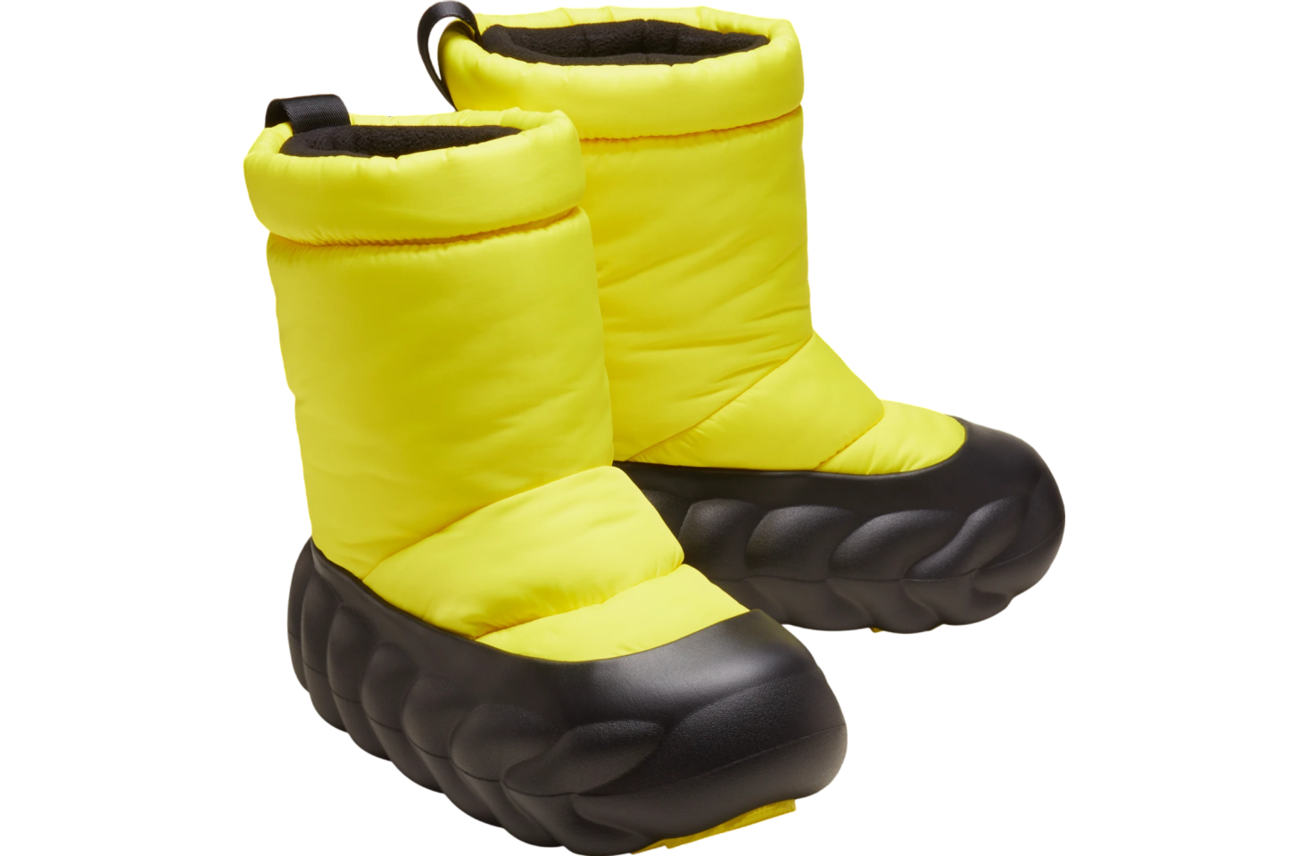 Crocs Overpuff Boot Cyber Yellow / Multi