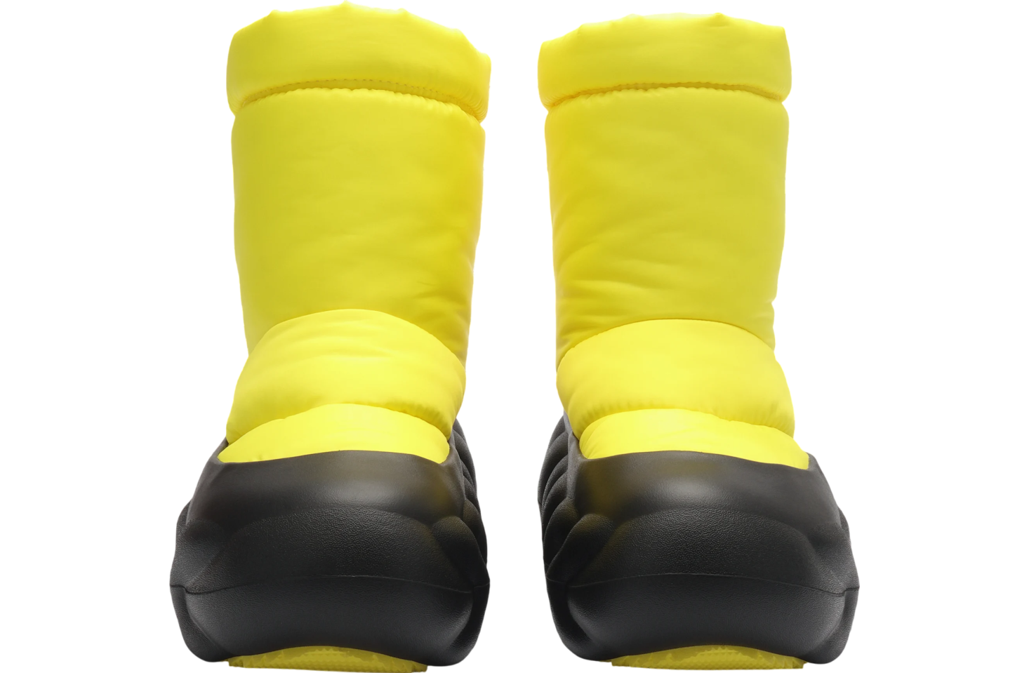 Crocs Overpuff Boot Cyber Yellow / Multi