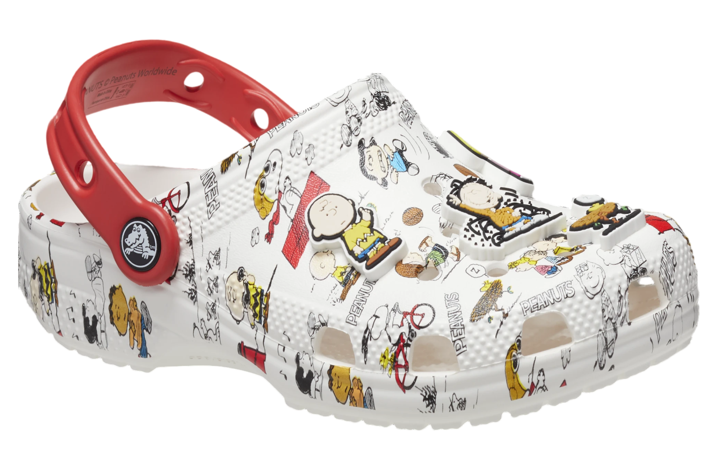 Crocs Peanuts Classic Clog GS White / Multi