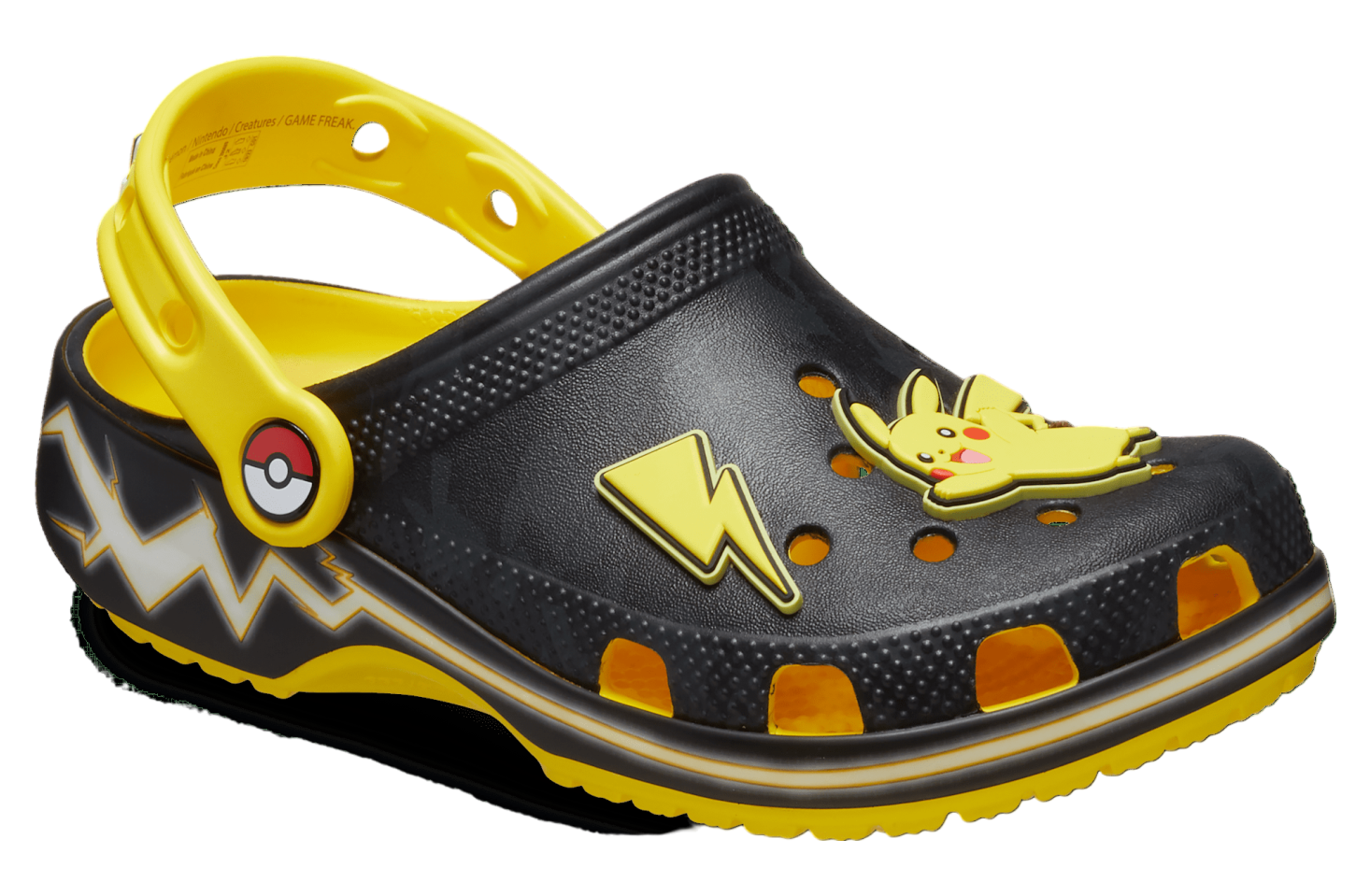 Crocs Pokemon Pikachu Classic Clog GS Lemon