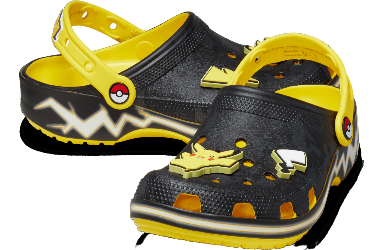 Crocs Pokemon Pikachu Classic Clog Lemon