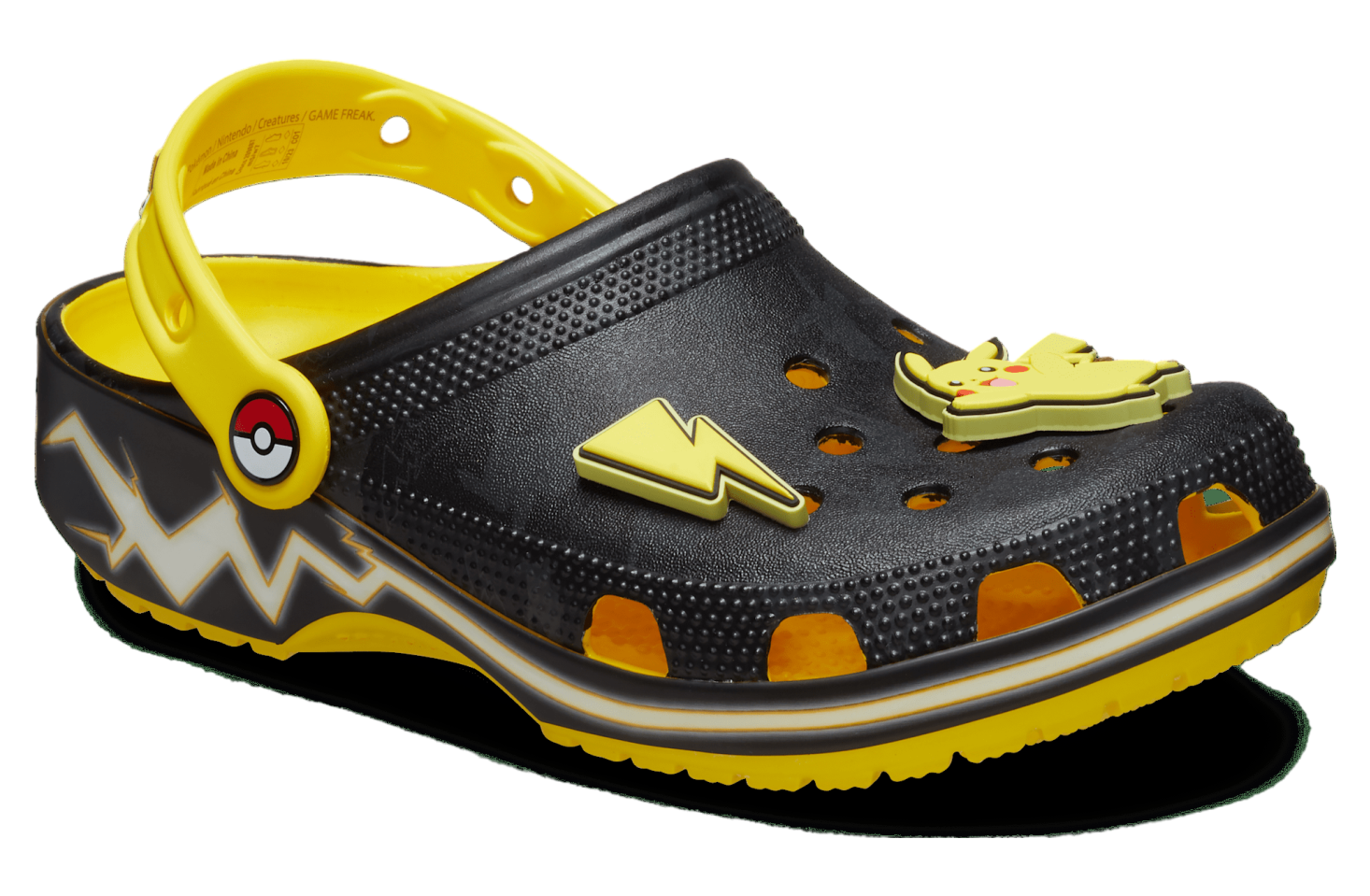 Crocs Pokemon Pikachu Classic Clog Lemon