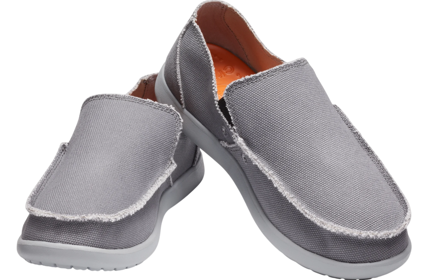 Crocs Santa Cruz Slip-On Charcoal / Light Gray